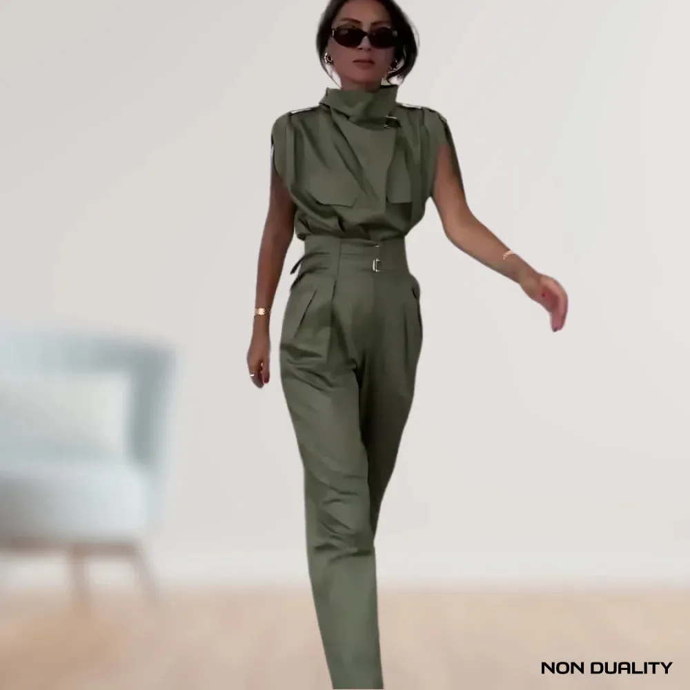 Non Duality | Safari Chic Jumpsuit