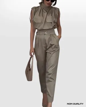 Non Duality | Safari Chic Jumpsuit