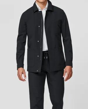 Olmetex Midnight Blue Water Repellent Technical Stretch