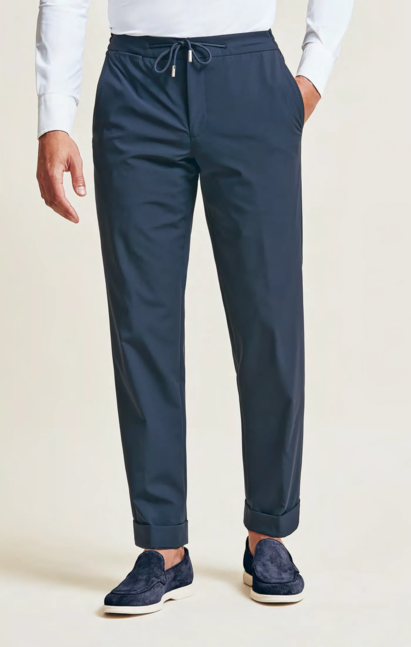Olmetex Midnight Blue Water Repellent Technical Stretch