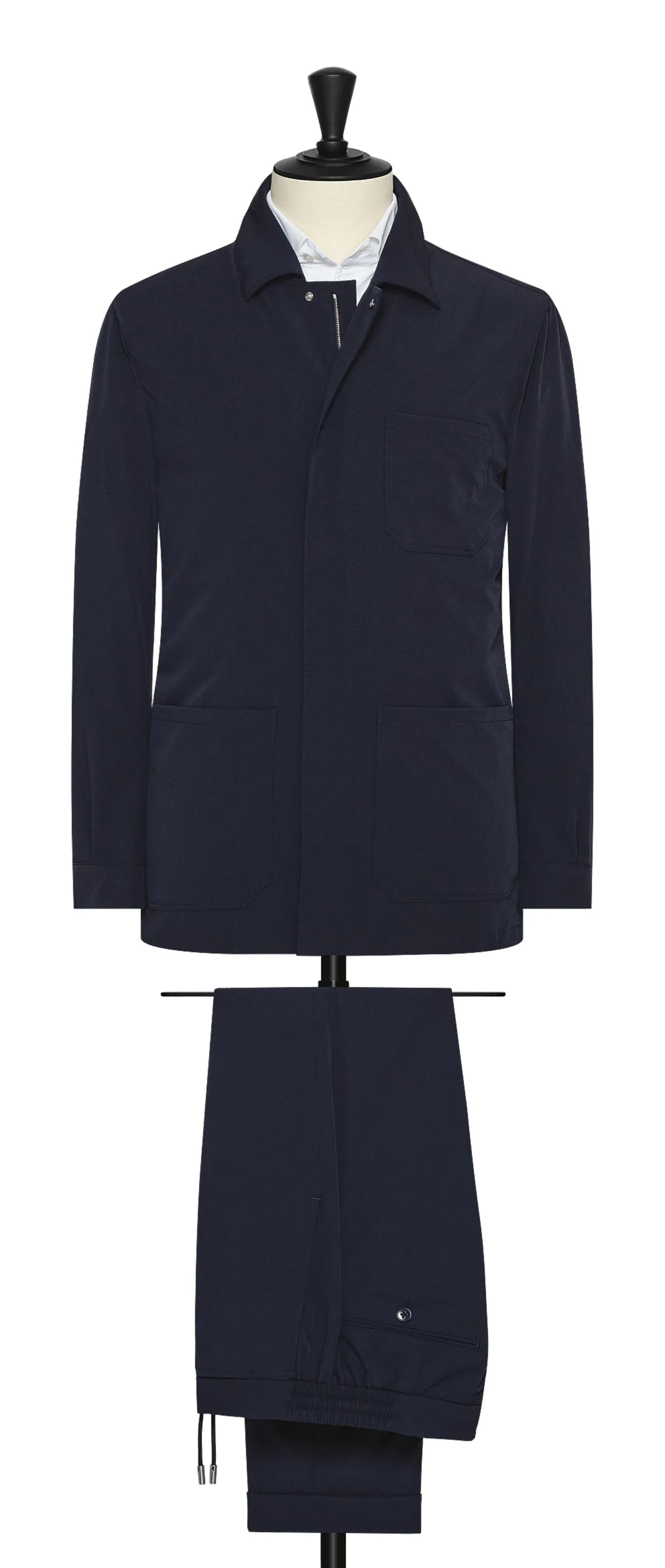 Olmetex Midnight Blue Water Repellent Technical Stretch