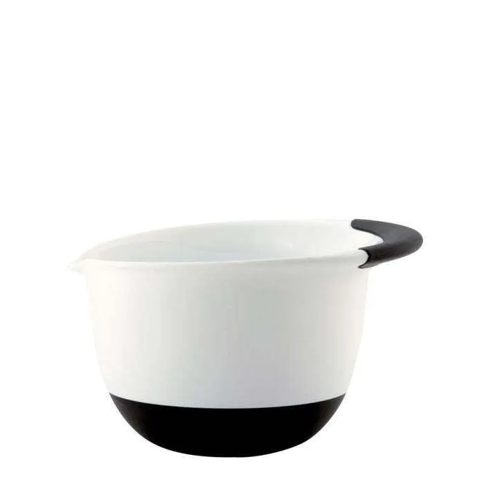 Oxo Mixing Bowl 1.5qt White Plastic Non-Skid Bottom
