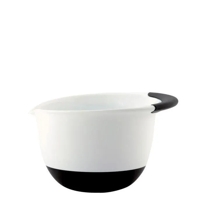 Oxo Mixing Bowl 1.5qt White Plastic Non-Skid Bottom