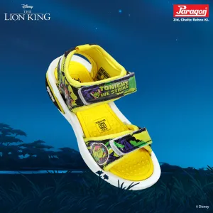 Paragon DK8016C Disney Kid's Yellow Velcro Sandals | Comfortable Sole | Trendy & fit for daily use