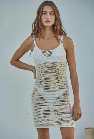 PEARL DETAIL SWIM COVER UP