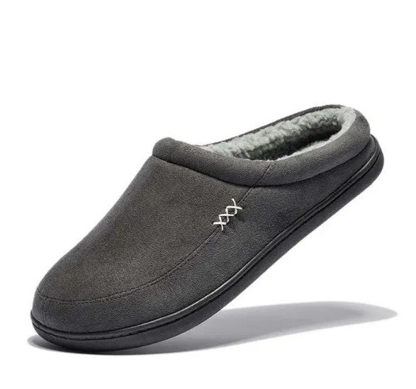 Plush Non-Slip Slippers for Men