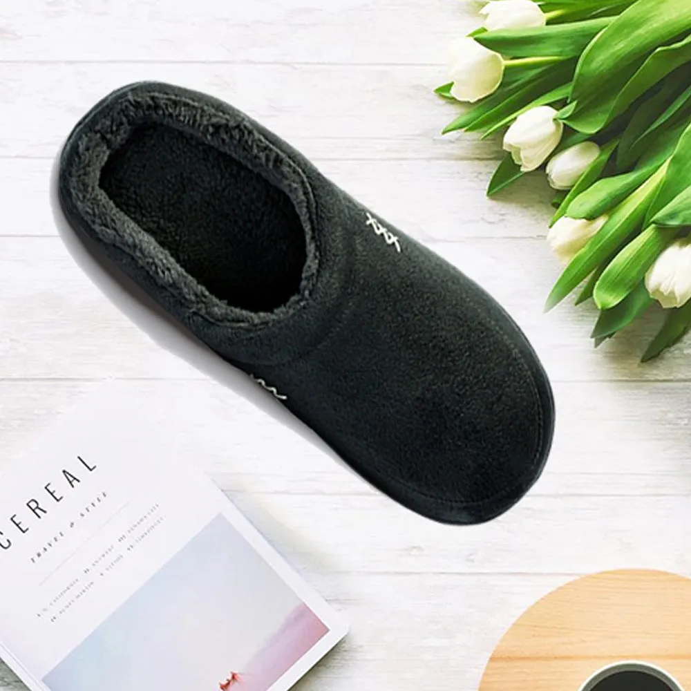 Plush Non-Slip Slippers for Men