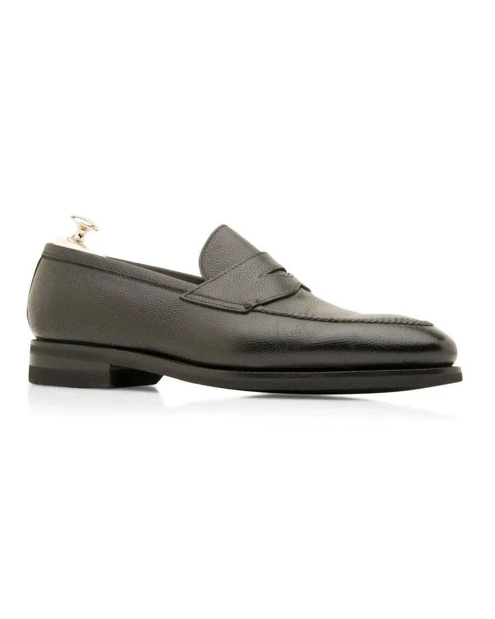 Principe Leather Loafer in Black