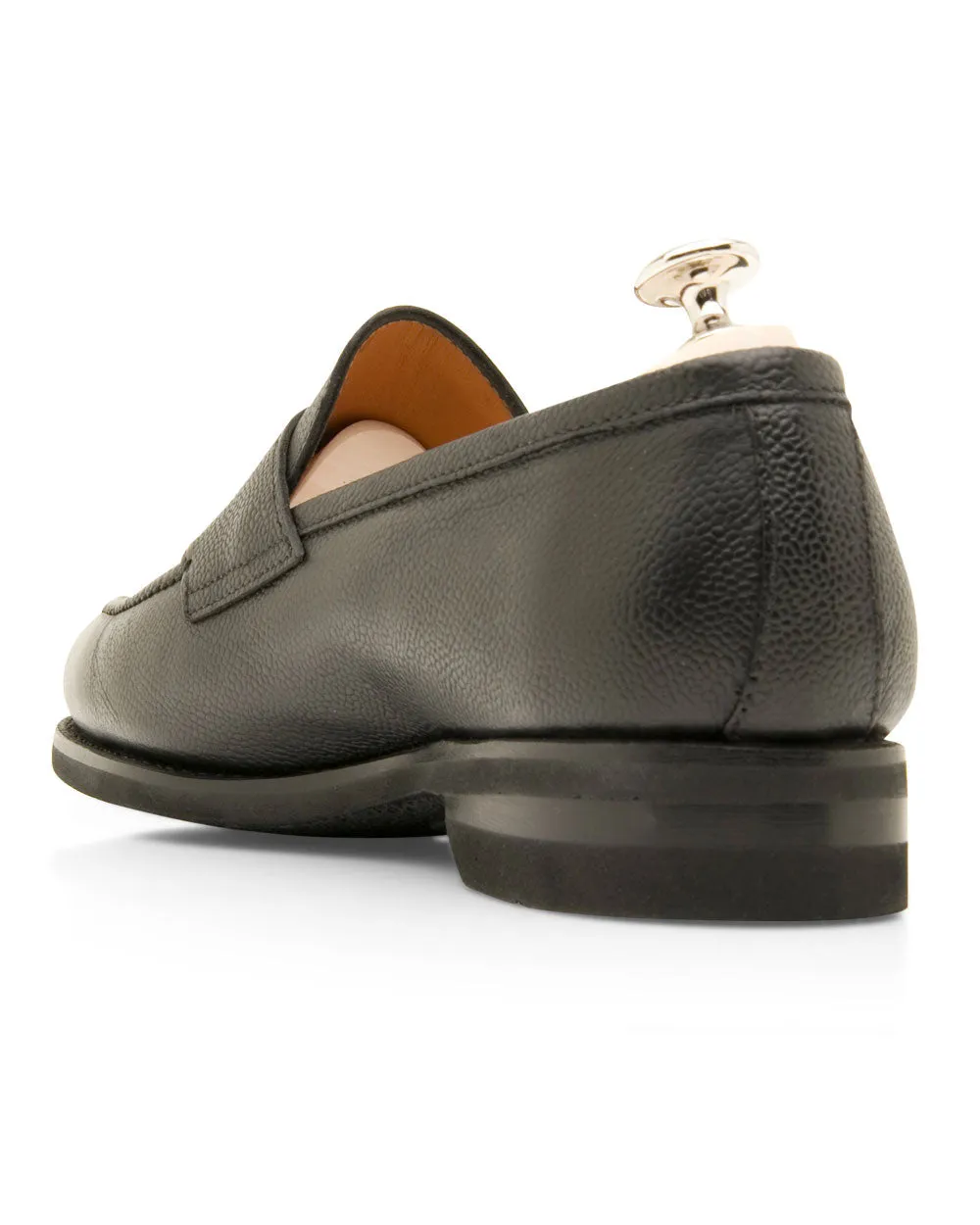 Principe Leather Loafer in Black