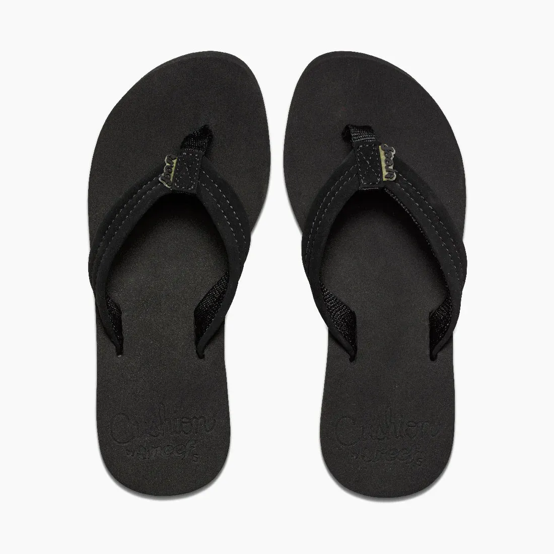 REEF Women's Cushion Breeze Sandals Black/Black