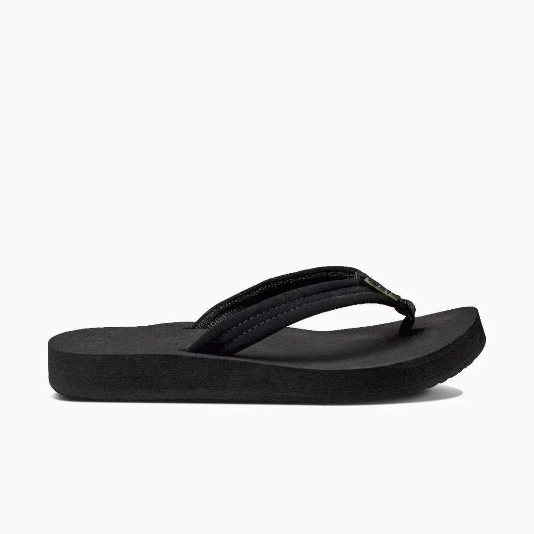 REEF Women's Cushion Breeze Sandals Black/Black