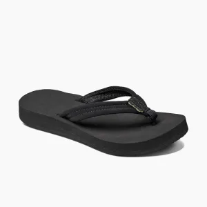REEF Women's Cushion Breeze Sandals Black/Black