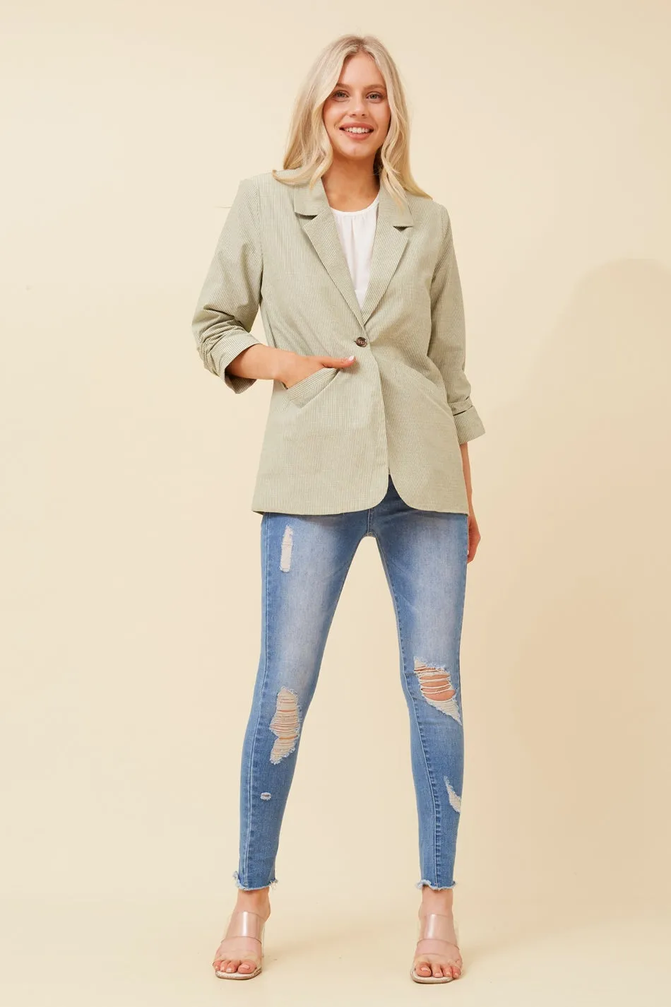 SEATTLE STRIPE JACKET