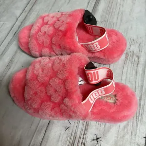 Slippers Designer By Ugg In Pink