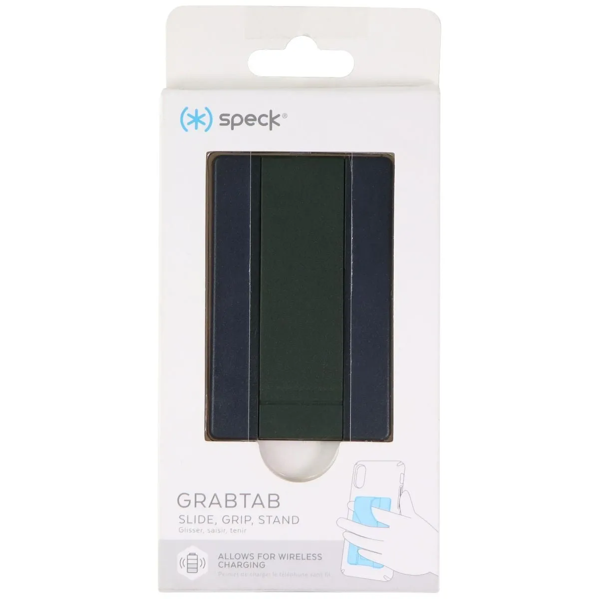 Speck GrabTab Universal Cell Phone Holder and Stand - Black/ Green