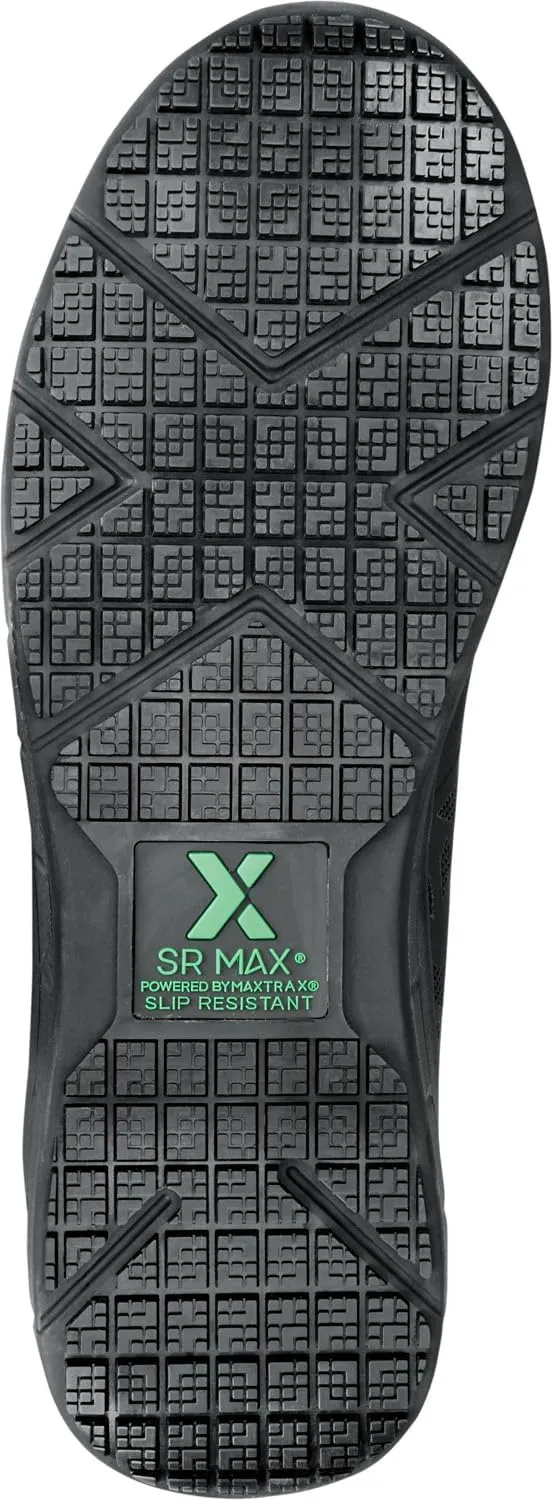 SR Max Wake, Men's, Athletic Style, MaxTrax Slip Resistant, Soft Toe Work Shoe