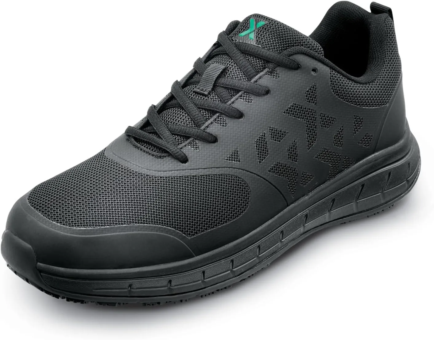 SR Max Wake, Men's, Athletic Style, MaxTrax Slip Resistant, Soft Toe Work Shoe