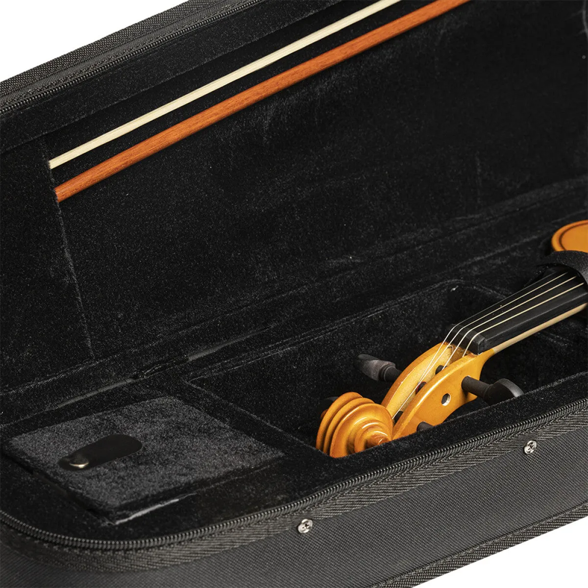 Stagg VN-4/4 ELEC EF 4/4 Solid Maple Acoustic-Electric Violin with Case