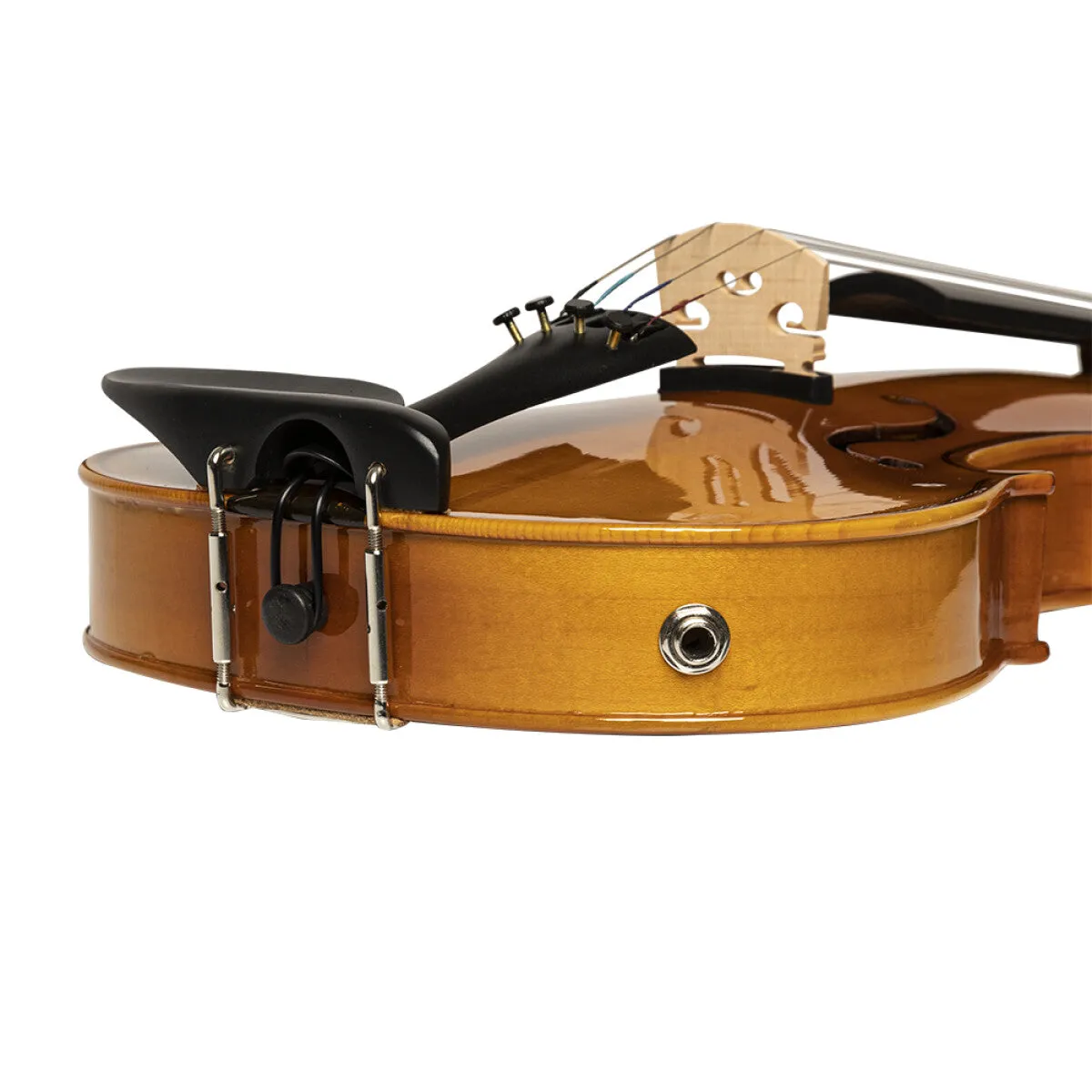 Stagg VN-4/4 ELEC EF 4/4 Solid Maple Acoustic-Electric Violin with Case