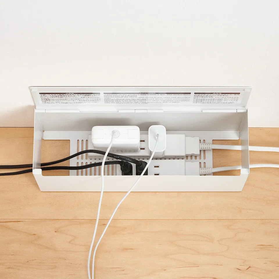 Steel Cable Organiser Approx. W32 x D10 x H14cm