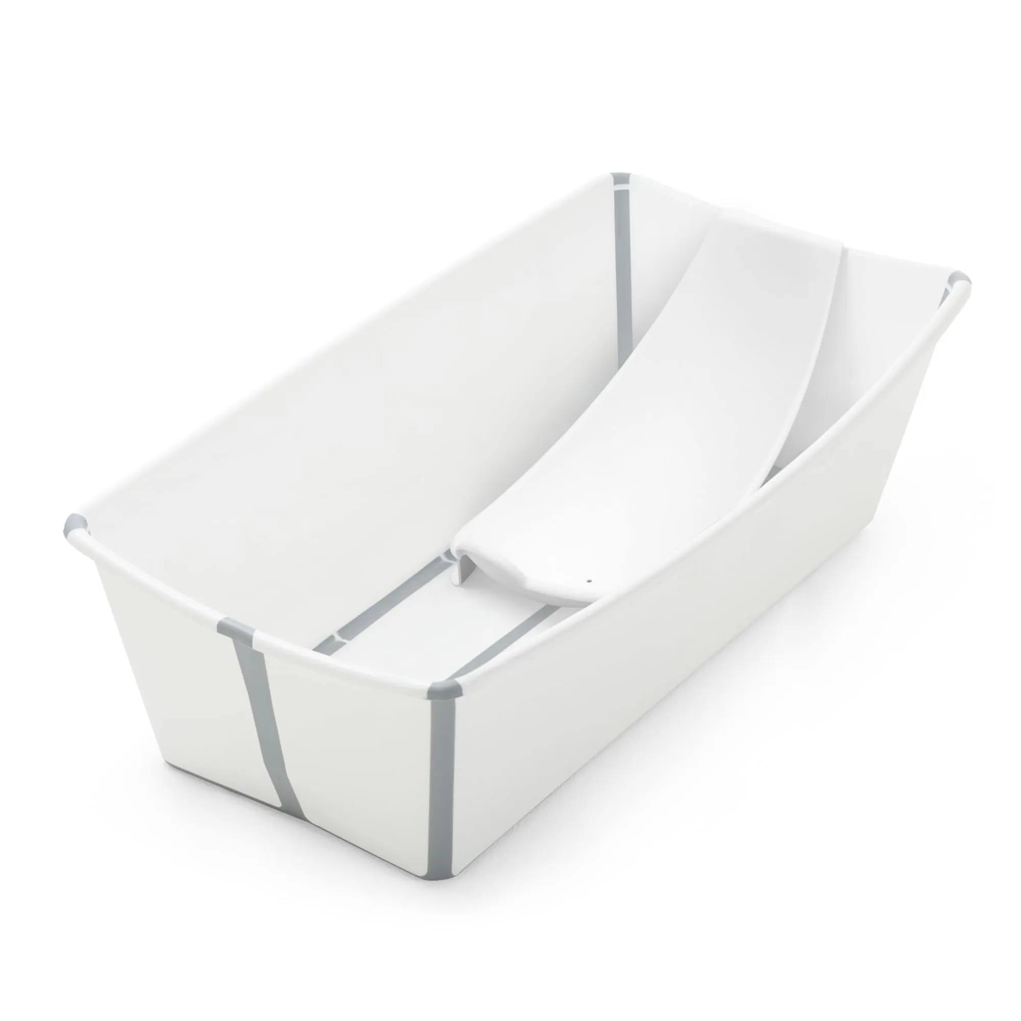 Stokke: Flexi Bath Bundle-Foldable Baby Bathtub Best for Newborns & Babies Up to 48 Months