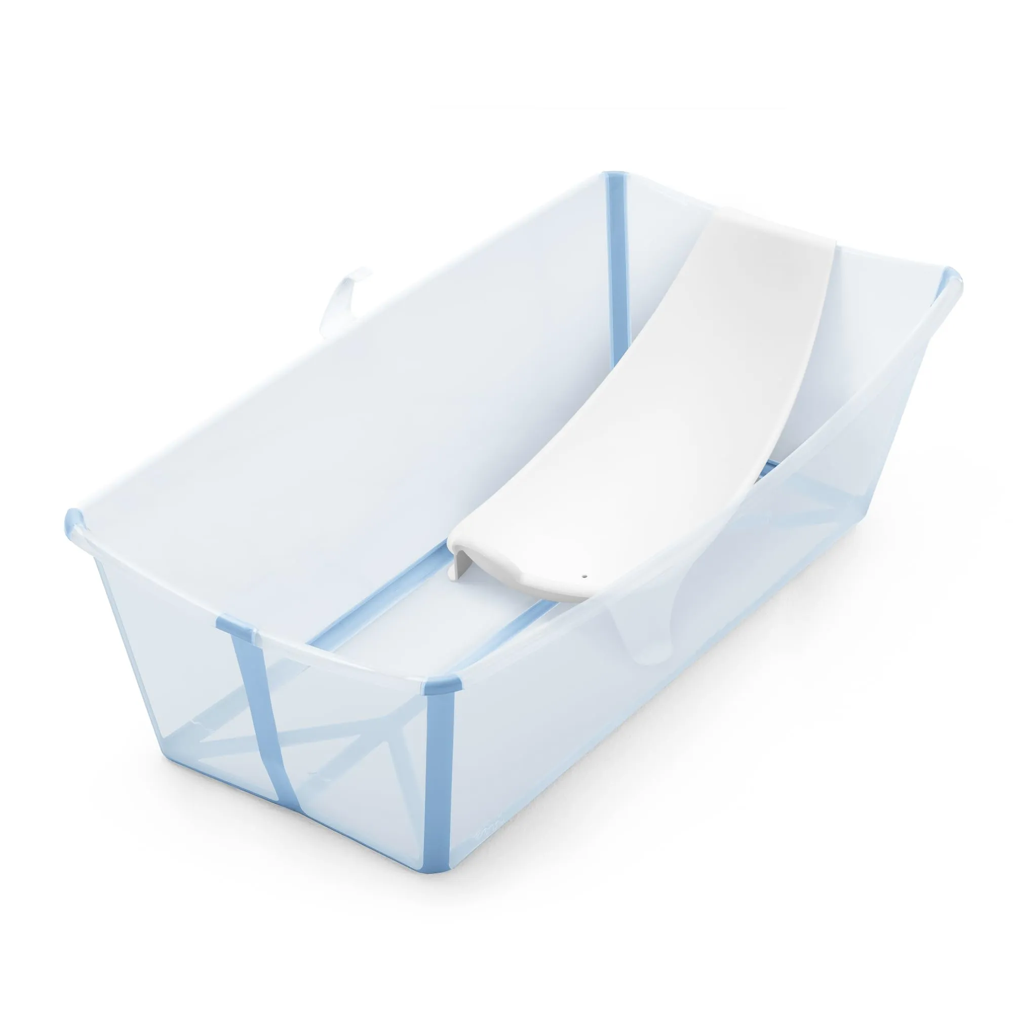 Stokke: Flexi Bath Bundle-Foldable Baby Bathtub Best for Newborns & Babies Up to 48 Months