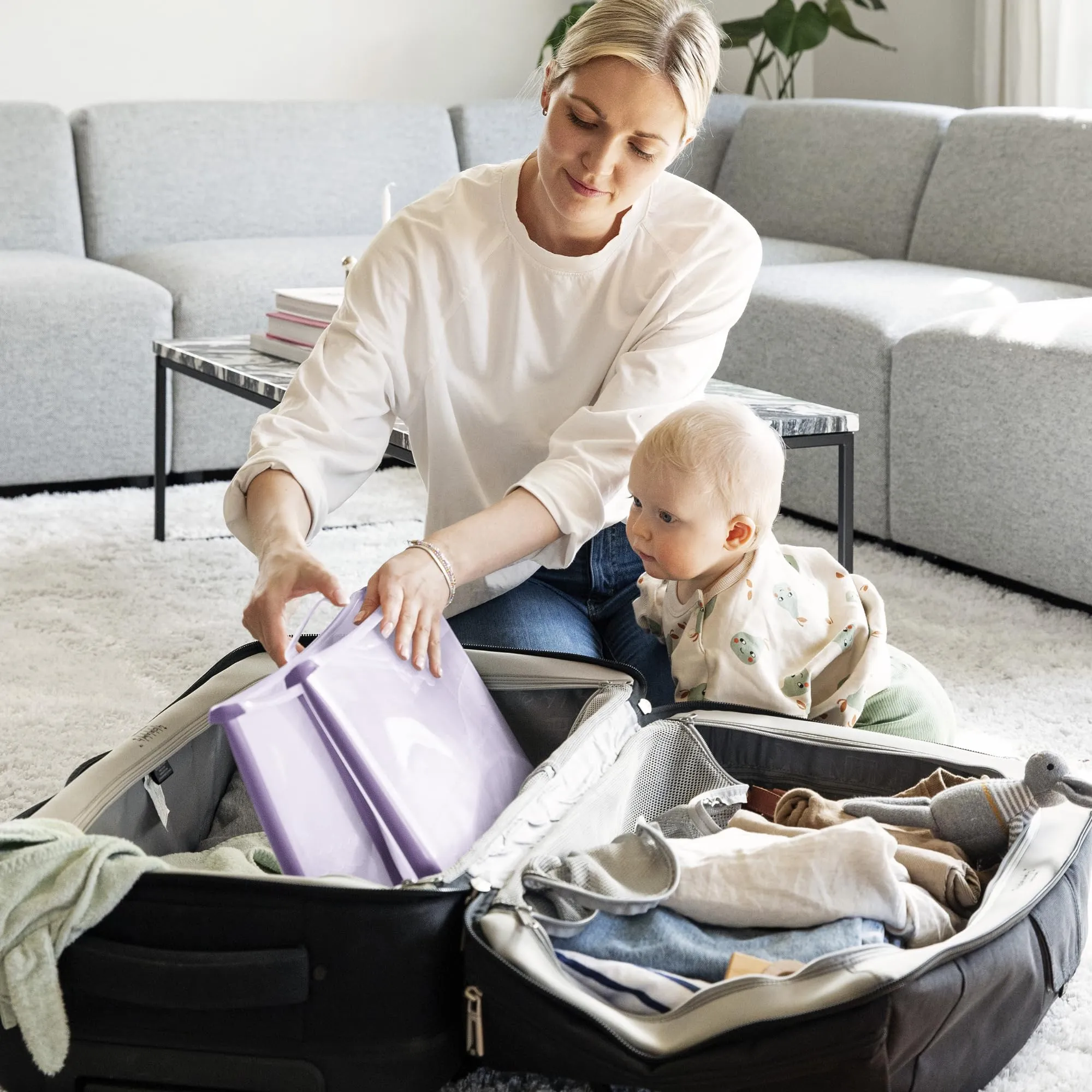 Stokke: Flexi Bath Bundle-Foldable Baby Bathtub Best for Newborns & Babies Up to 48 Months