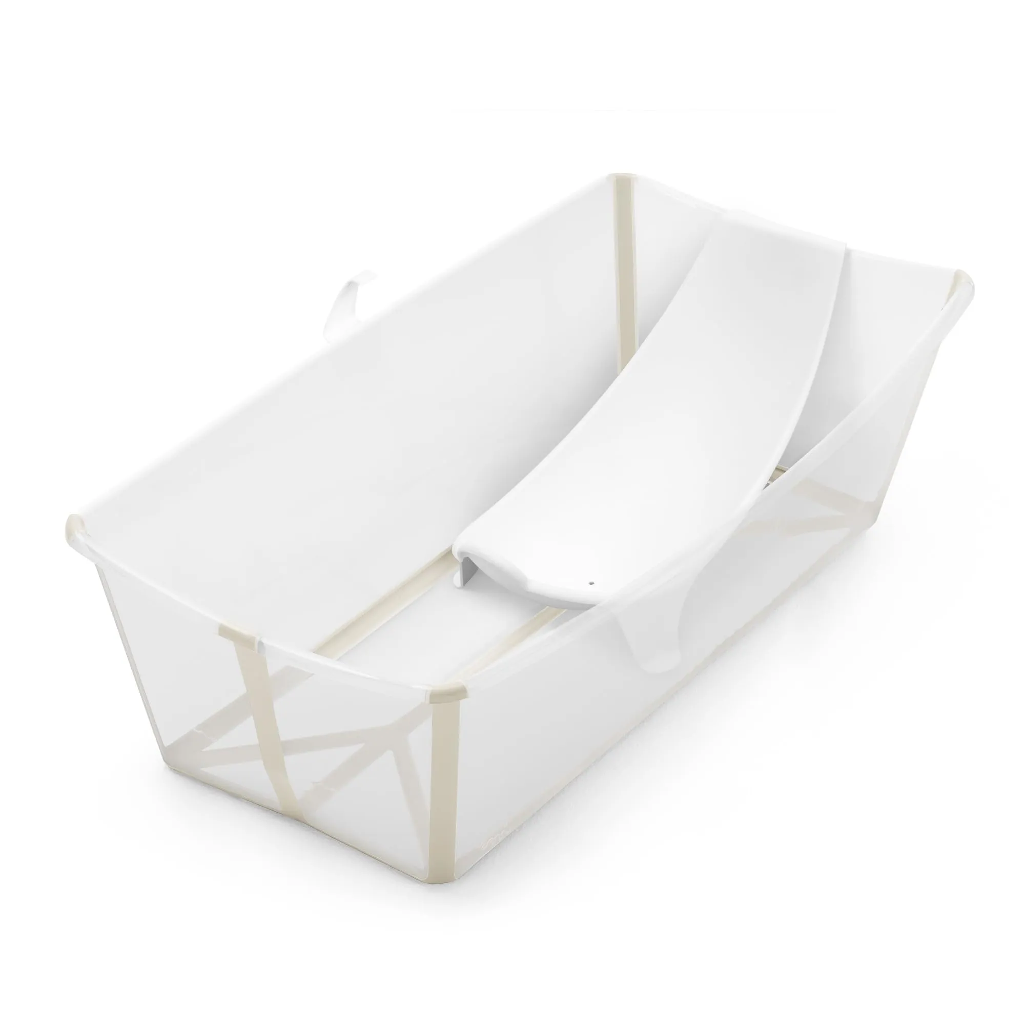 Stokke: Flexi Bath Bundle-Foldable Baby Bathtub Best for Newborns & Babies Up to 48 Months