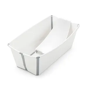 Stokke: Flexi Bath Bundle-Foldable Baby Bathtub Best for Newborns & Babies Up to 48 Months
