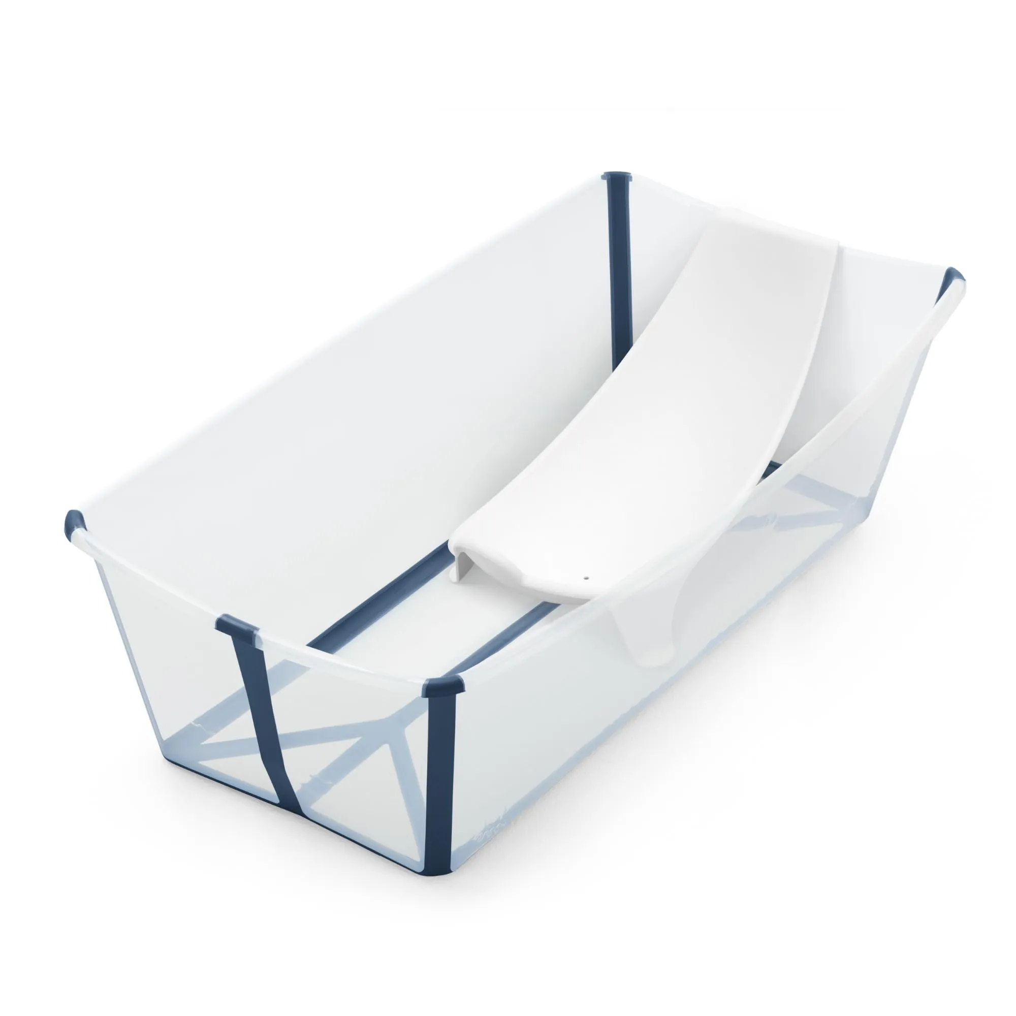 Stokke: Flexi Bath Bundle-Foldable Baby Bathtub Best for Newborns & Babies Up to 48 Months