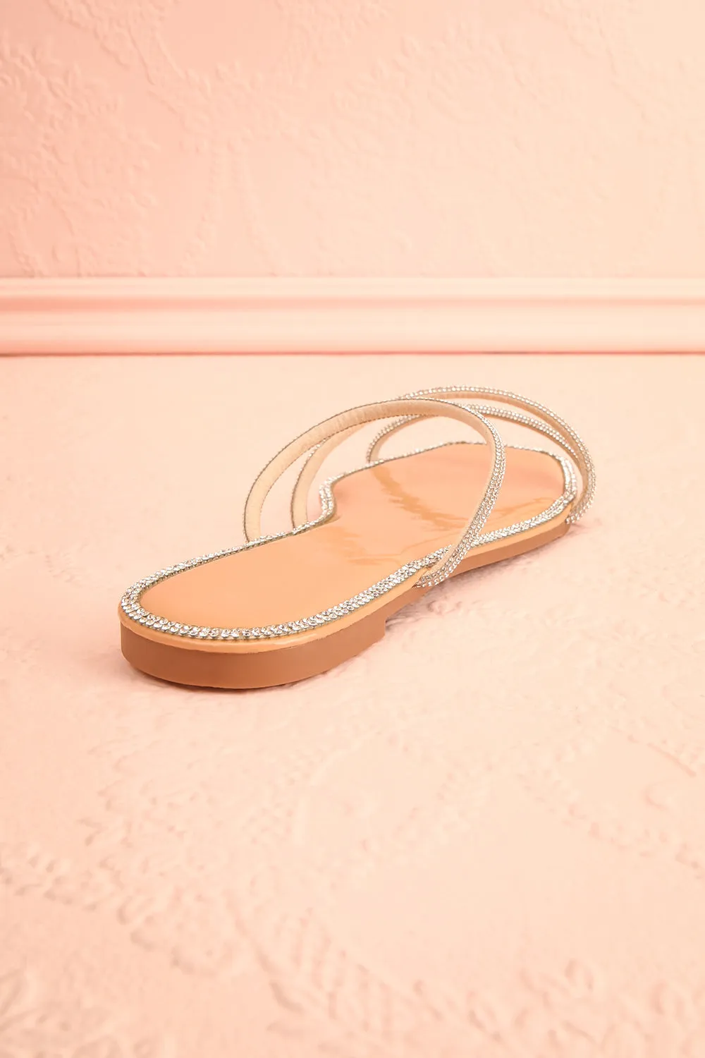 Taimy | Strappy Sandals w/ Sequins