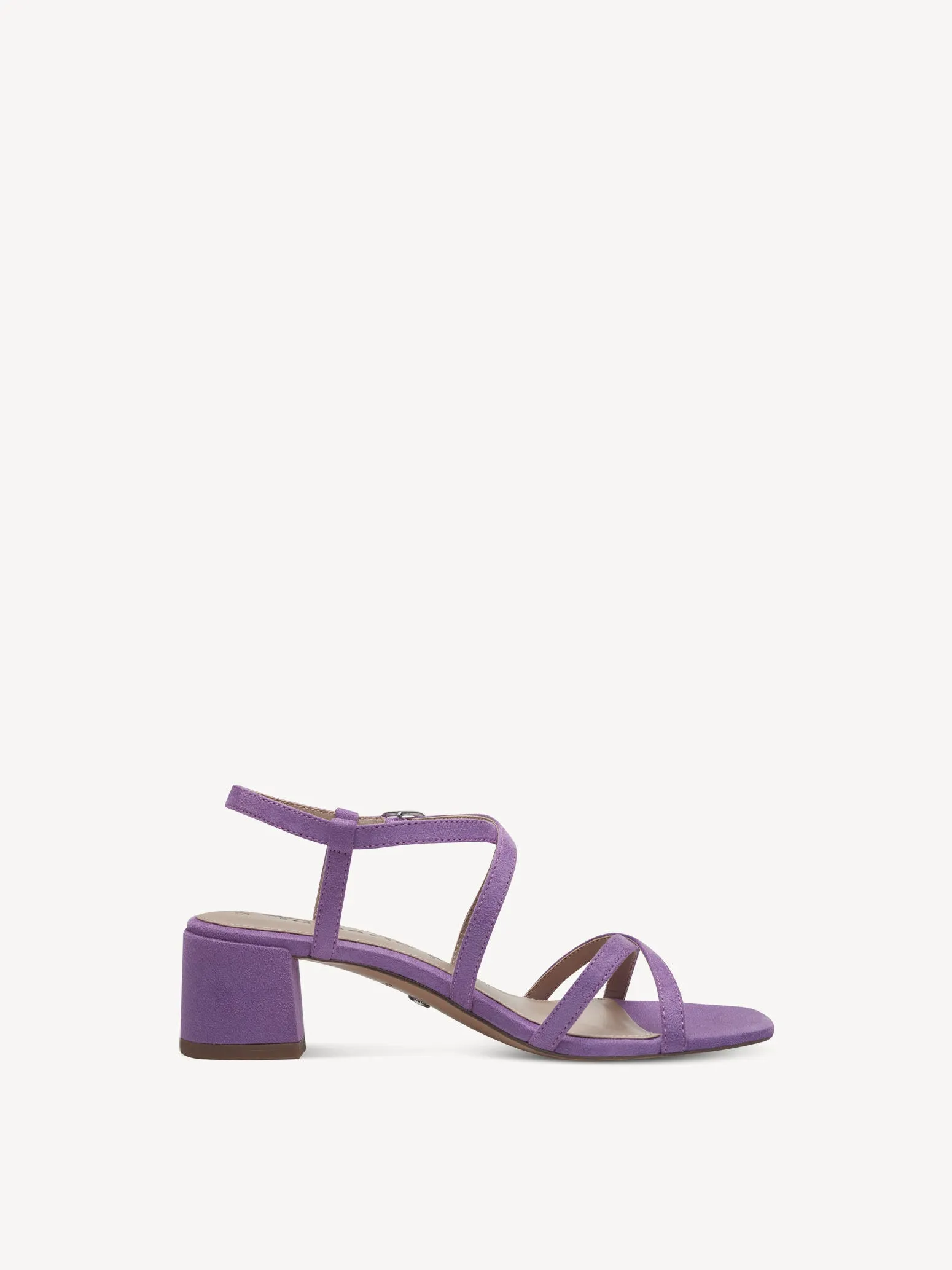 Tamaris Women's 1-28204-42 Heeled Leather Sandals Light Purple
