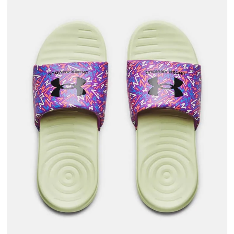 Under Armour Girls' UA Ansa Graphic Slides