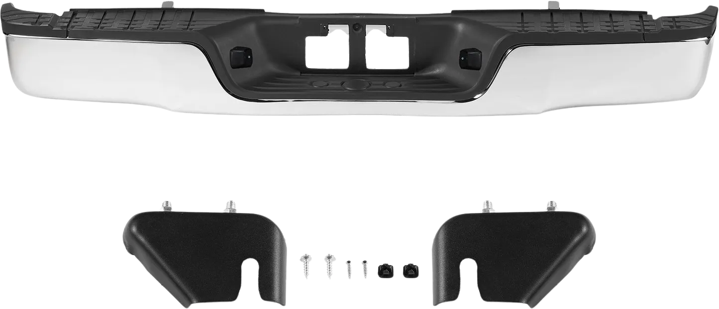Vevor Rear Step Bumper Steel Compatible with 2007-2013 Toyota Tundra New