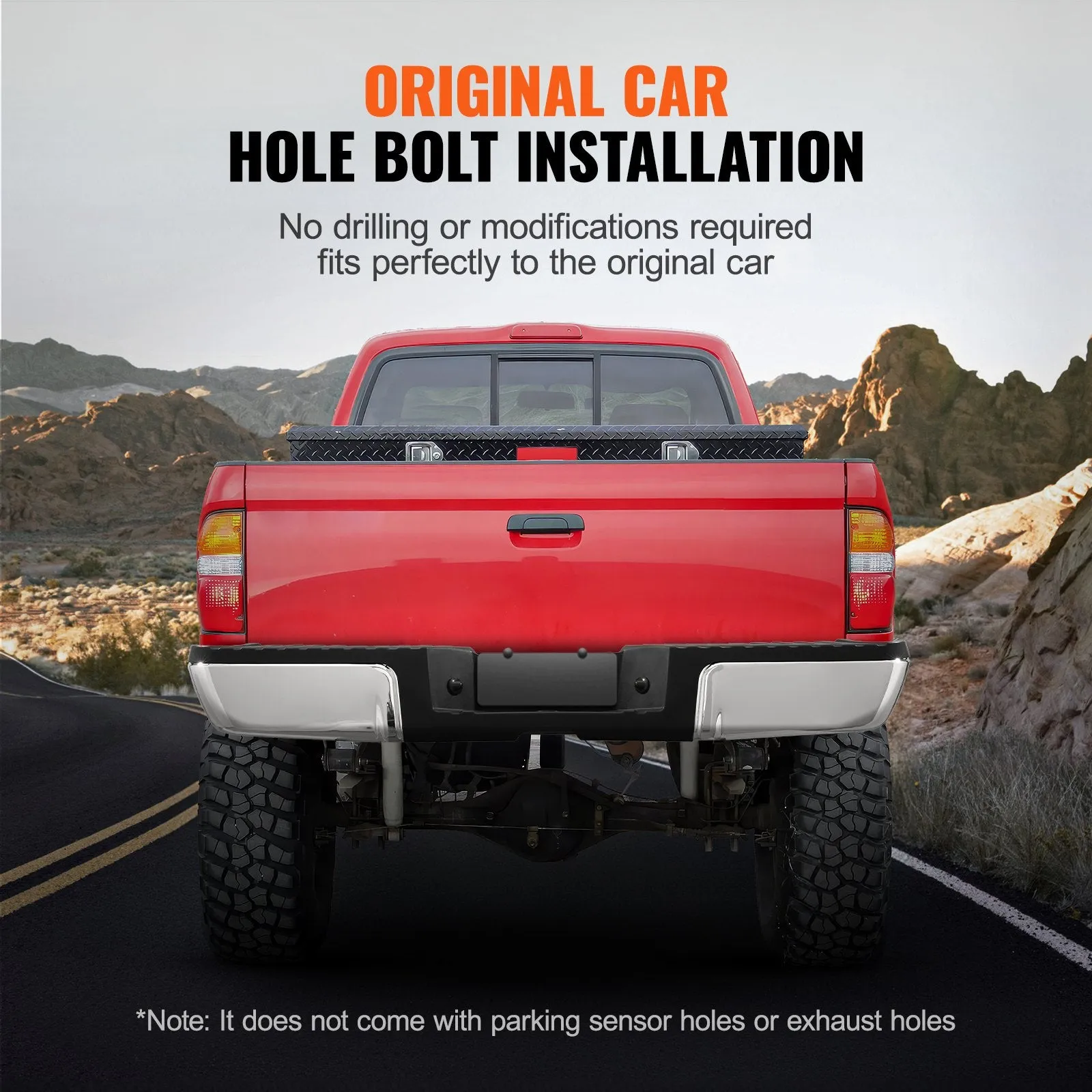 Vevor Rear Step Bumper Steel Compatible with 2008-2016 Ford F250/F350 Super Duty New