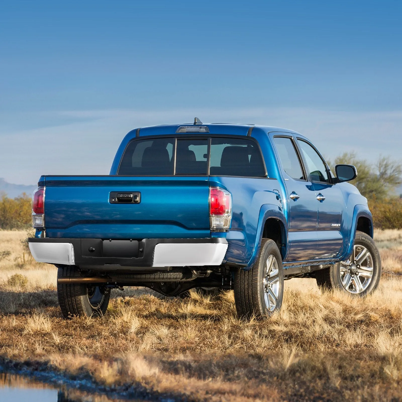 Vevor Rear Step Bumper Steel Compatible with 2008-2016 Ford F250/F350 Super Duty New