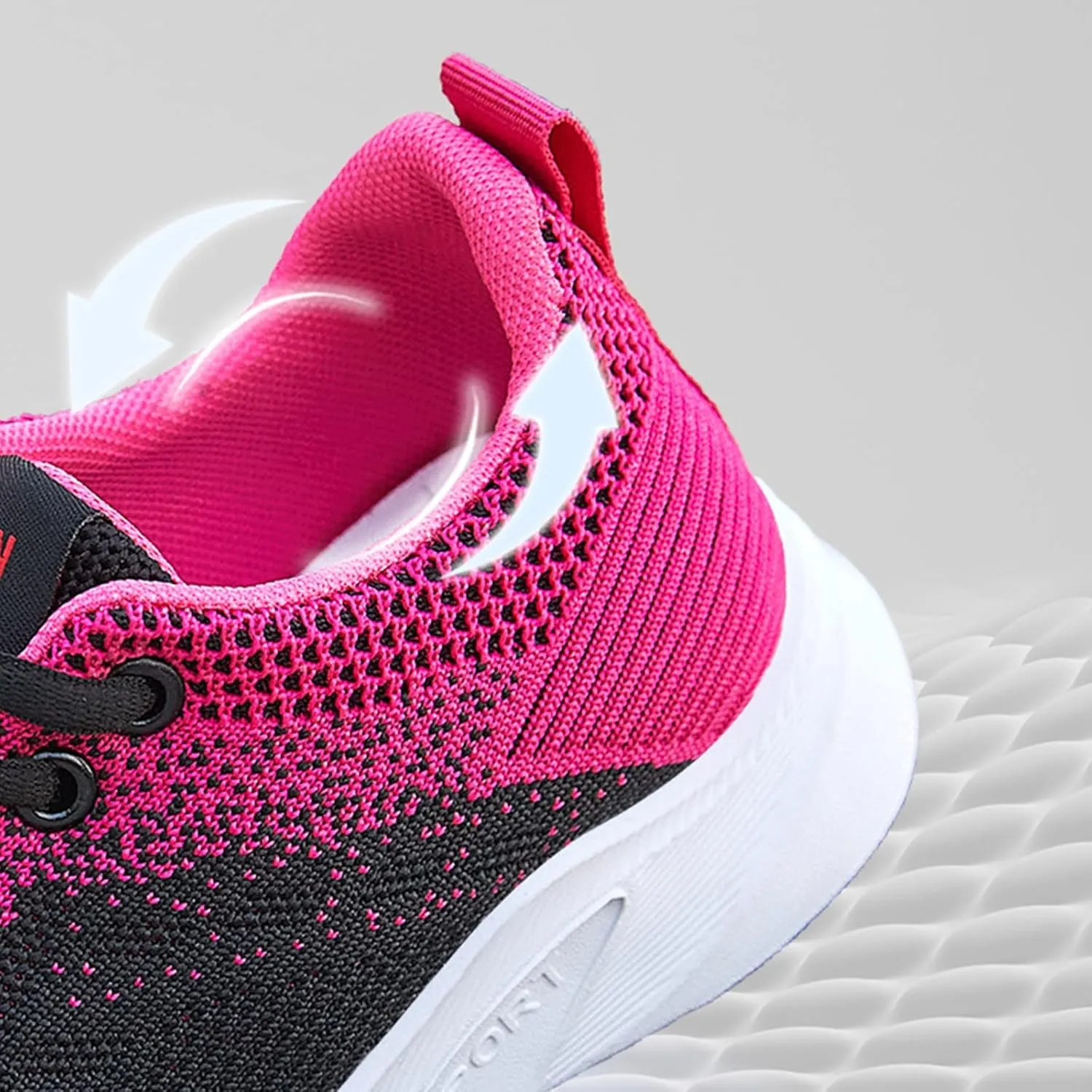Walking Shoes Women Comfort Running Shoes Lightweight Tennis Shoes Non Slip Gym Workout Shoes Breathable Mesh Sneakers