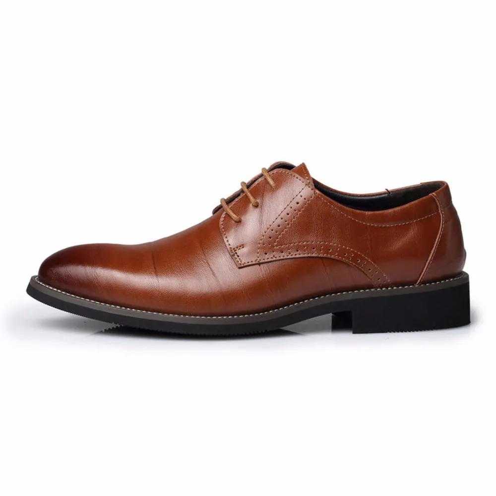 West Louis Businessmen Classic Leather Oxford Shoes