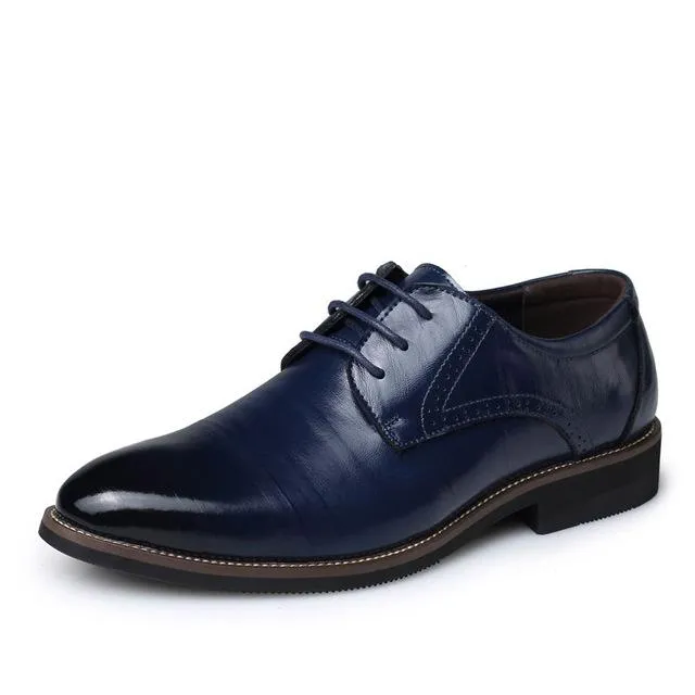 West Louis Businessmen Classic Leather Oxford Shoes