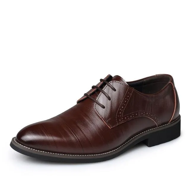 West Louis Businessmen Classic Leather Oxford Shoes