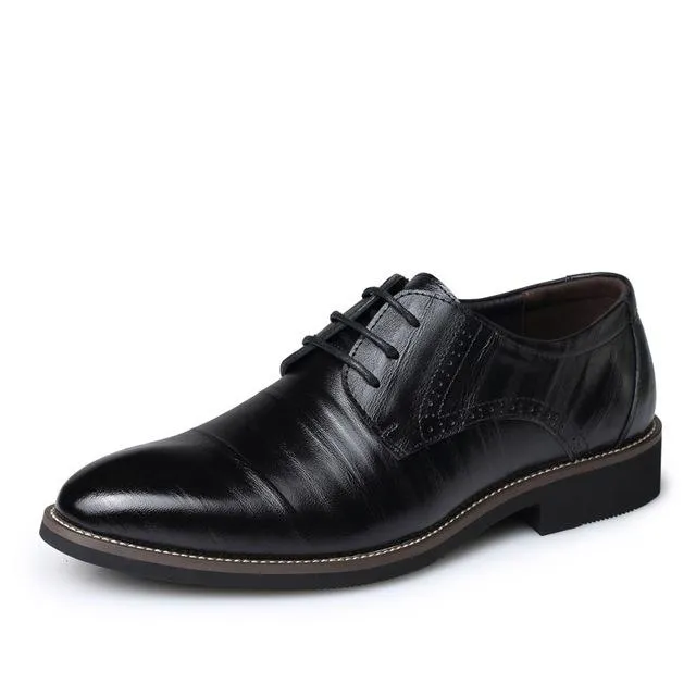 West Louis Businessmen Classic Leather Oxford Shoes